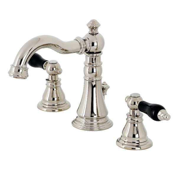 Fauceture FSC1979AKL Duchess Widespread Bathroom Faucet W/ Retail Pop-Up, Nickel FSC1979AKL - main